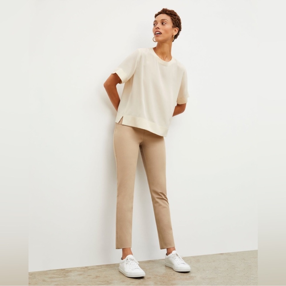 M.M. LaFleur The Hockley Jean Eco Better Than‎ Denim in Fawn. Women’s 8. Classic